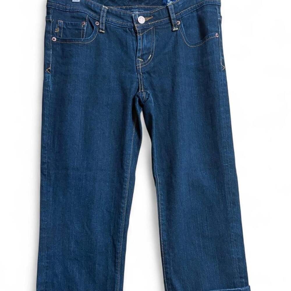 Seven7 Premium Denim Dark Wash Y2K Jeans Size 28 - Picture 2 of 4